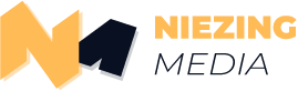Niezing Media logo donker